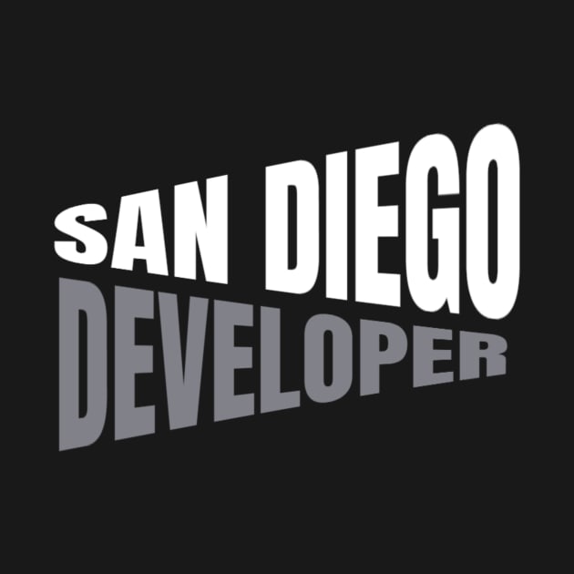 San Diego Developer Shirt for Men and Women by TeesByJay