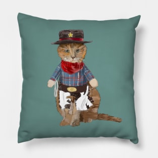 Howdy Paw’ner! Pillow