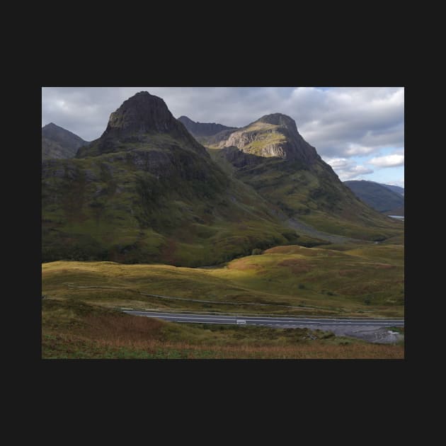 Glencoe in the Highlands of Scotland . 50 photo gifts available by goldyart