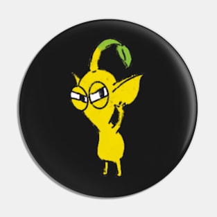 yellow pikmin eavesdropping Pin