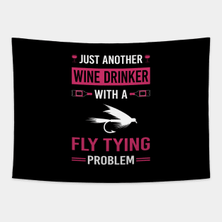 Wine Drinker Fly Tying Tapestry