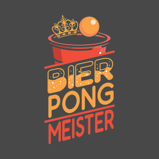 Bier Pong Meister T-Shirt