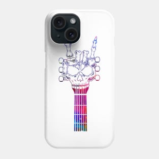 Rock On Skeleton Hand Phone Case