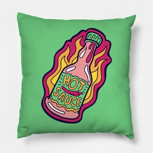 Spicy Hot Sauce bottle Pillow