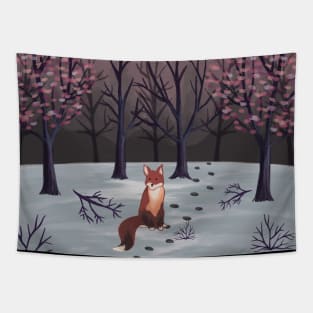 LOST IN FOREST Tapestry