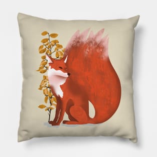 Red Fox Pillow