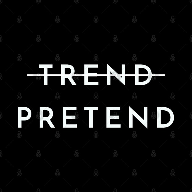 Trend Pretend (White) by caseofstyle