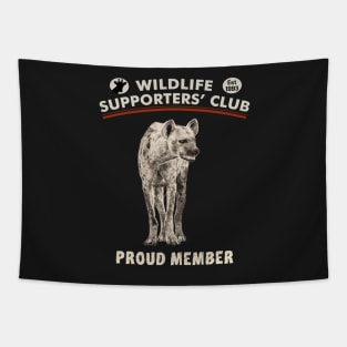 Spotted Hyena Wildlife Supporters' Club Tapestry