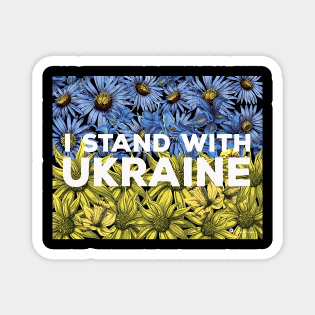 I STAND WITH UKRAINE Magnet by BrookeFischerArt