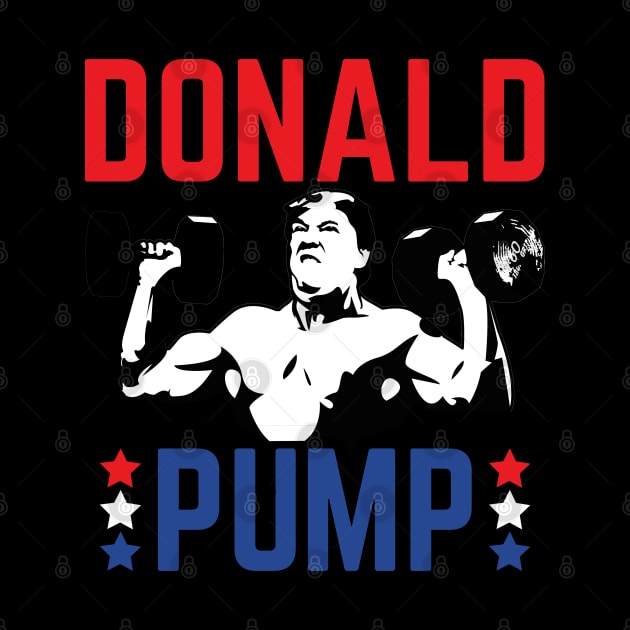 Donald Pump Gym Workout Trump by scribblejuice