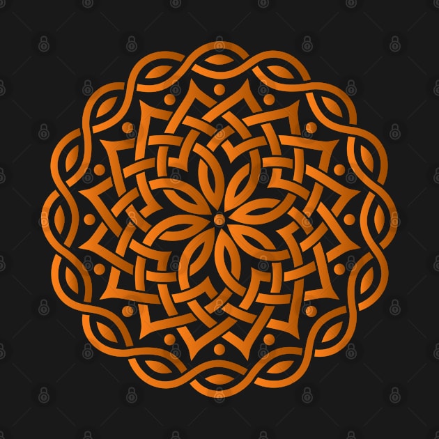 Celtic knots mandala by Florin Tenica