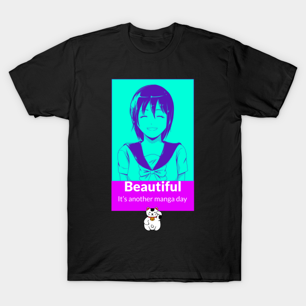 Discover It is another manga day - Vaporwave Aesthetics - T-Shirt