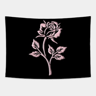 Pink Rose Tapestry