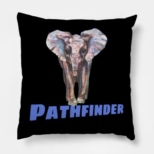 Wise Baby Elephant is a Pathfinder Pillow