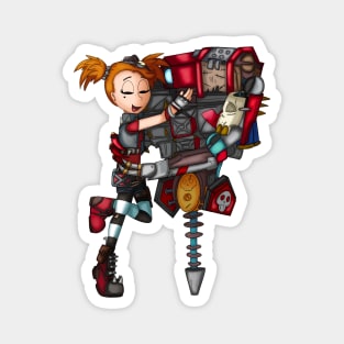 BL3 Gaige and Deathtrap Magnet