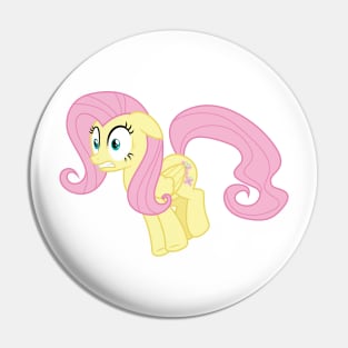 Startled Fluttershy Pin