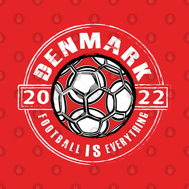 Football Is Everything - Denmark 2022 Vintage by FOOTBALL IS EVERYTHING