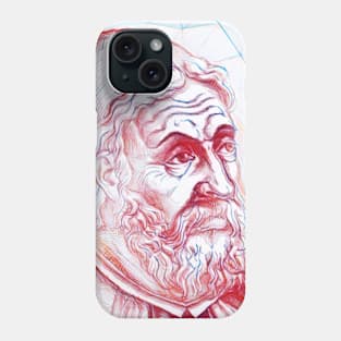 Ptolemy Portrait | Ptolemy Artwork | Line Art Phone Case