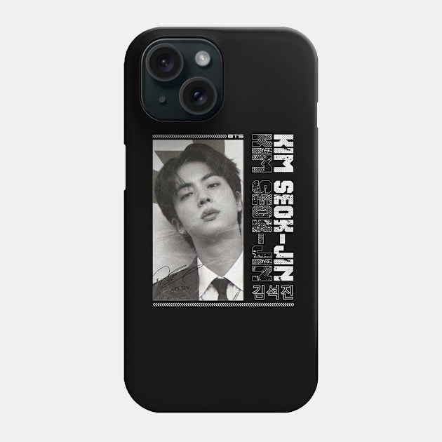 BTS Kim Seok-Jin Phone Case by TyBen