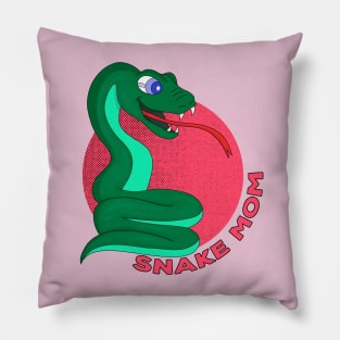 Snake Mom Pillow