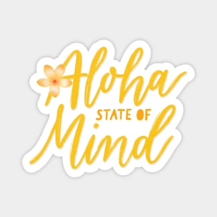 Aloha State of Mind with Flower Magnet