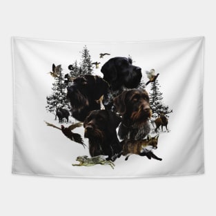 German Wirehaired Pointer Tapestry