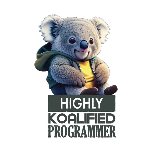 Just a Highly Koalified Programmer Koala 3 by Dmytro