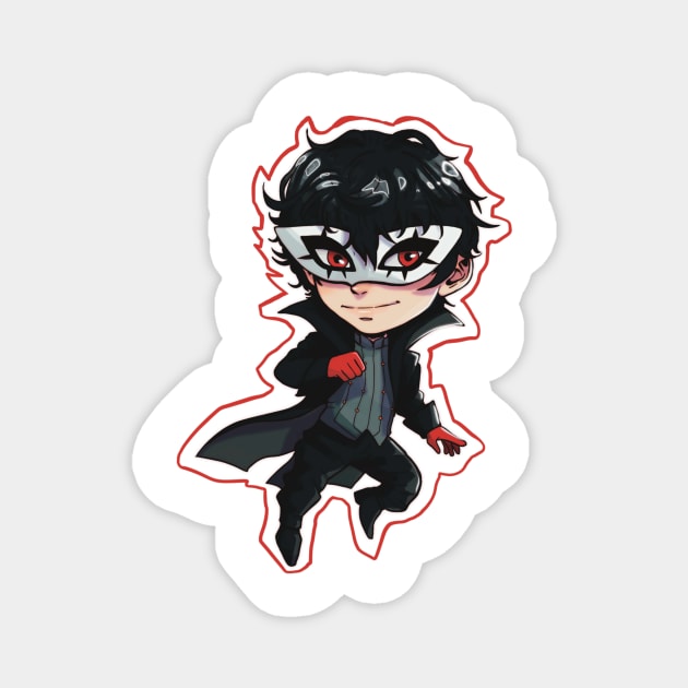 Joker persona 5 Magnet by flowoffantasy