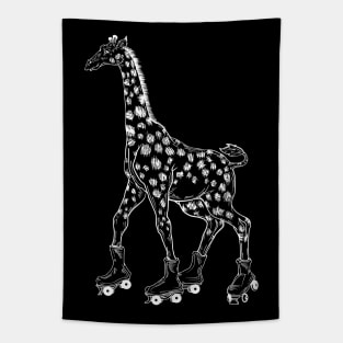 SEEMBO Giraffe Skating Roller Skates Skate Derby Fun Skater Tapestry