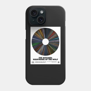 minimal_The_W.itcher: Nightmare of the Wolf  Warp Barcode Movie Phone Case