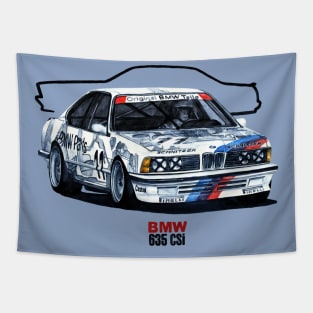 racing car Tapestry