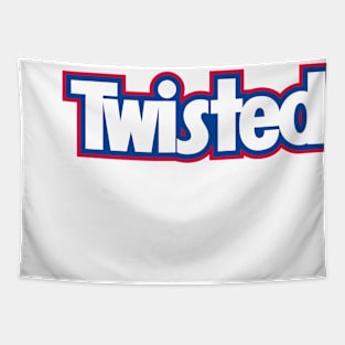 Twisted Candy Logo Tapestry