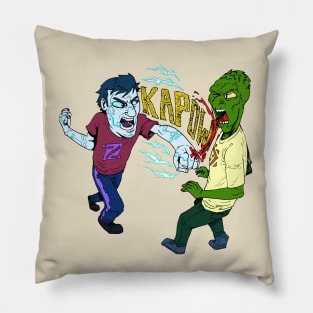 Cyborg VS mutant Pillow