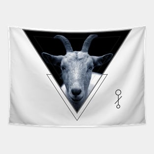 Triangle Goat Sigil Tapestry