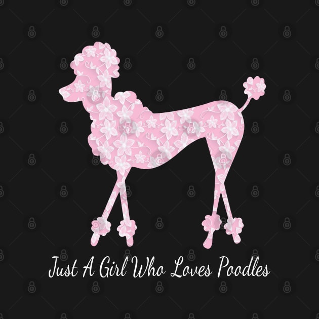 Cute Poodle Dog Gifts For Women & Girls by Cartba