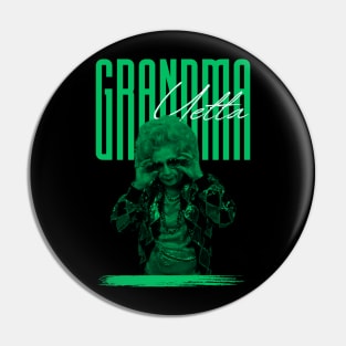 Grandma yetta///original retro Pin