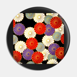 Japanese pattern wagara Pin