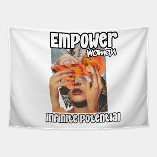 Empower Woman Tapestry