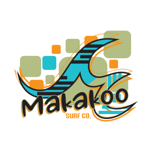 Makakoo Blue Wave T-Shirt