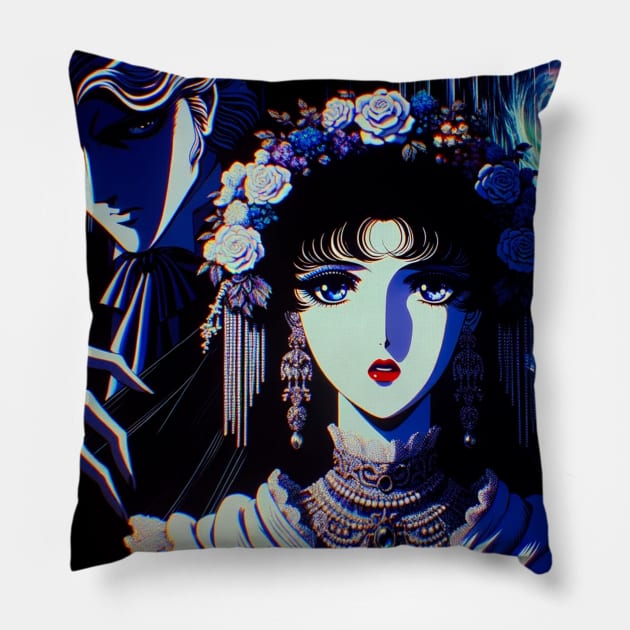 Gothic Starlight Sonata Pillow by Pepper's Kichy Designs