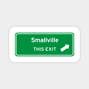 Smallville Highway Exit Sign Magnet