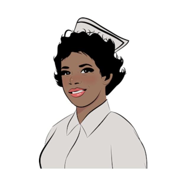 Comic book style nurse from the 50s by OneLittleCrow