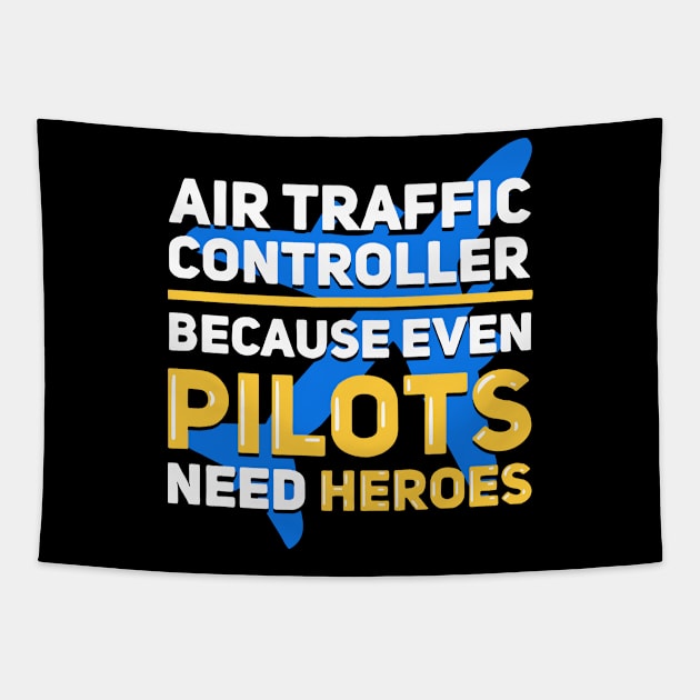 Air Traffic Controller Tapestry by TheBestHumorApparel