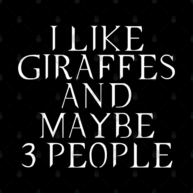 Giraffes lovers - i like Giraffes and maybe 3 people by mo_allashram