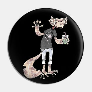 Satanic Leaf Tailed Gecko Pin