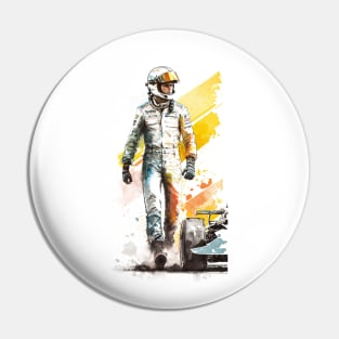 Racecar Driver Pin