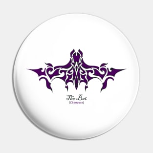 The Bat - Purple Pin