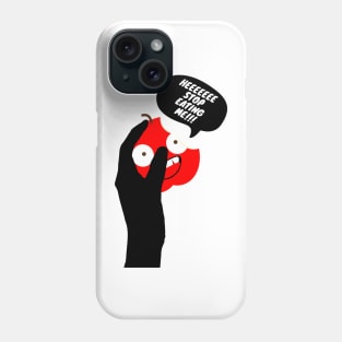 Eapple - STOP EATING ME! Phone Case