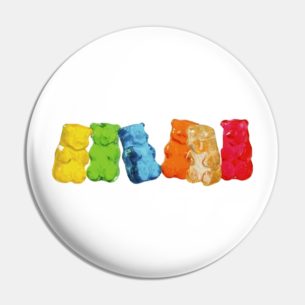 Gummy Bears Pin by byb