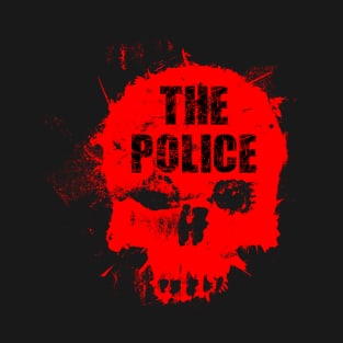 Police Skull T-Shirt